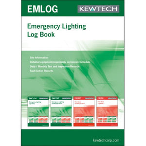 Kewtech EMLOG - Emergency Lighting Log